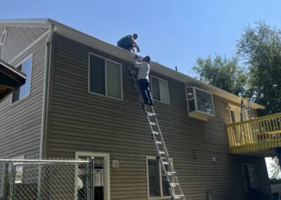 Gutter Installation Project in Ogden