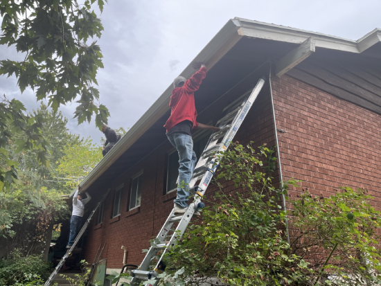 Gutter Replacement Project in North Ogden
